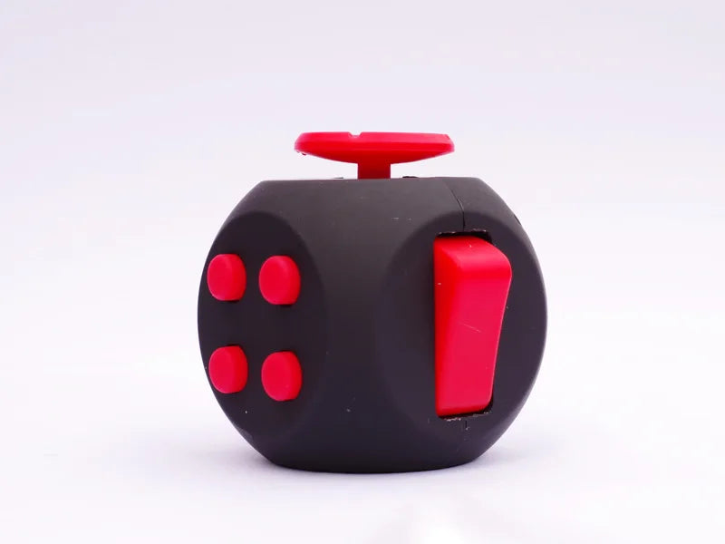 SquishMeez Zeszijdige Fidget Cube Sensorisch Speelgoed - Antistress Focus
