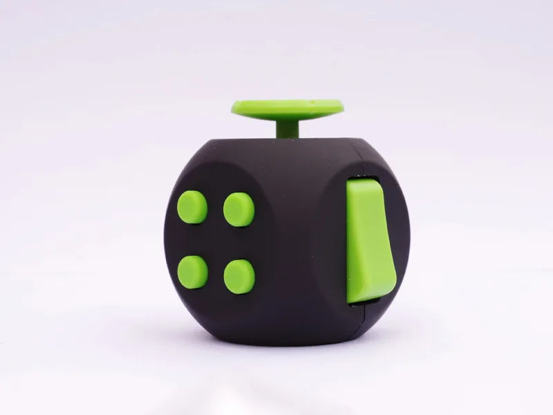 SquishMeez Zeszijdige Fidget Cube Sensorisch Speelgoed - Antistress Focus