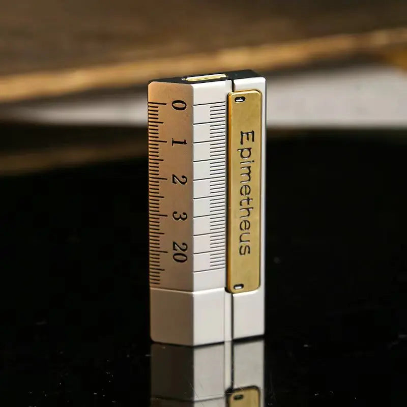 EDC Stainless Steel Ruler Slider Fidget Limited Edition