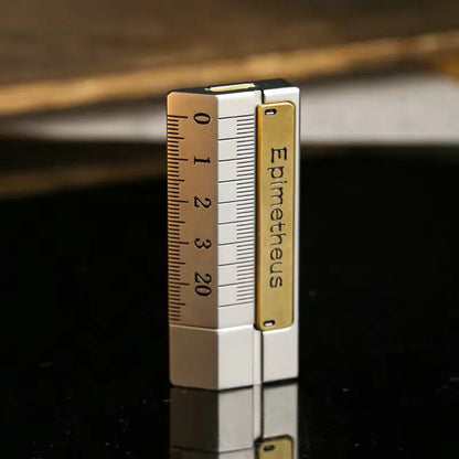 EDC Stainless Steel Ruler Slider Fidget Limited Edition