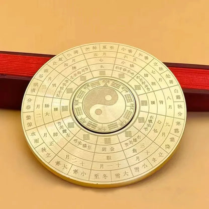 Muddy Puddles Tai Chi Fidget Spinner - Kalmerend Met Goud Metaal Voor ADHD