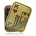 KK AA All Metal Skull Fidget Slider Limited