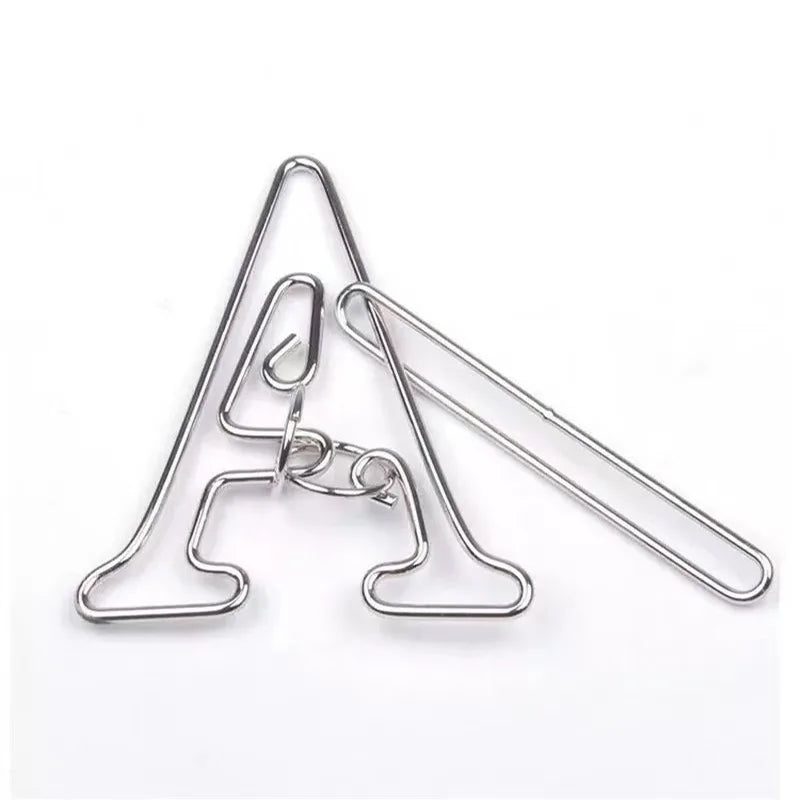 DraadKunst IQ Metaaldraad Puzzel - Uitdagend 3D Ontwirkelbaar Ontwerp