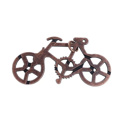 Luban Lock Puzzel - 3D Metaalontwerp Daagt Denkers Uit