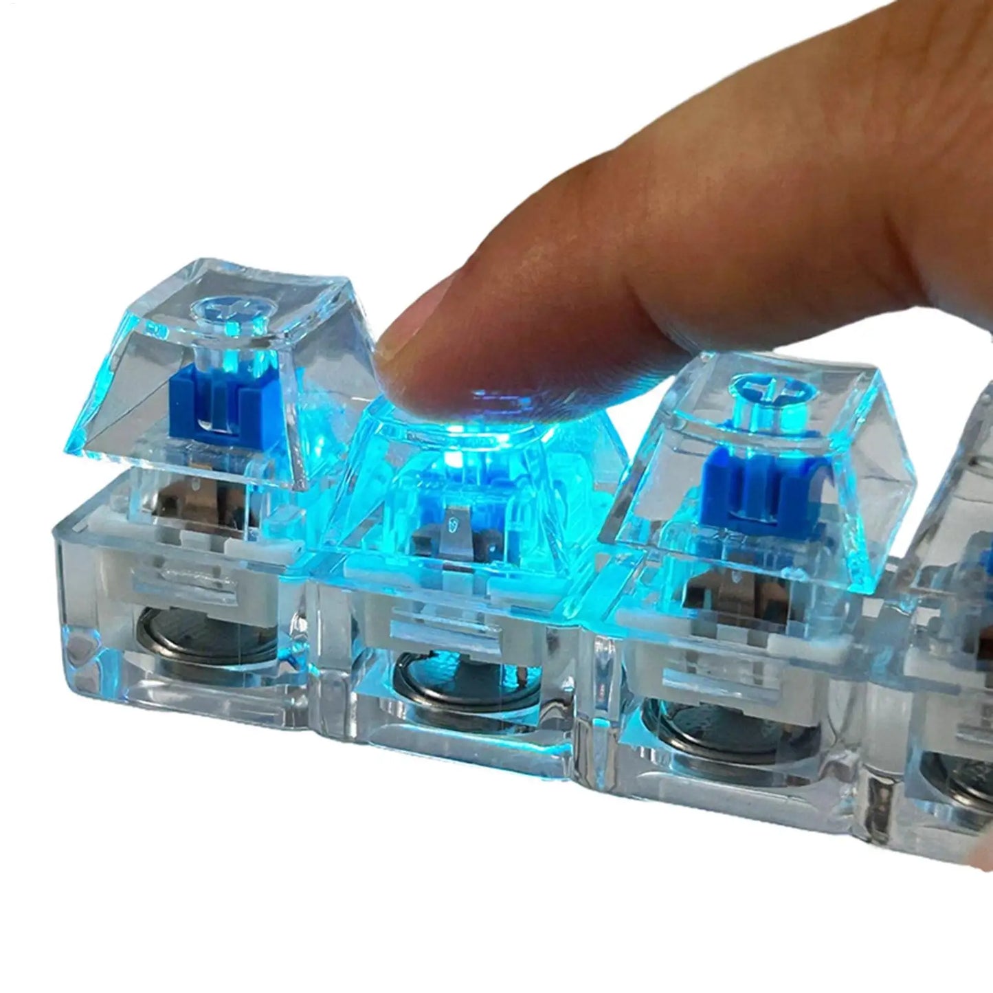 KeyZen Keyboard Clicker Crystal Acrylic Edition