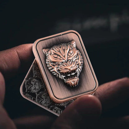 Tiger Head Metal Haptic Slider EDC Elite