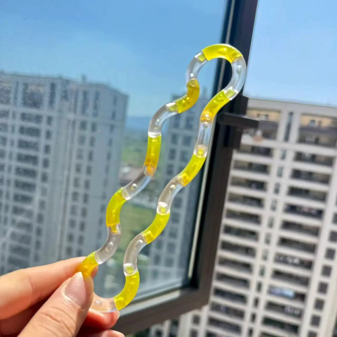 Tangle Crystal Collection Fidget Toy Luminous Edition