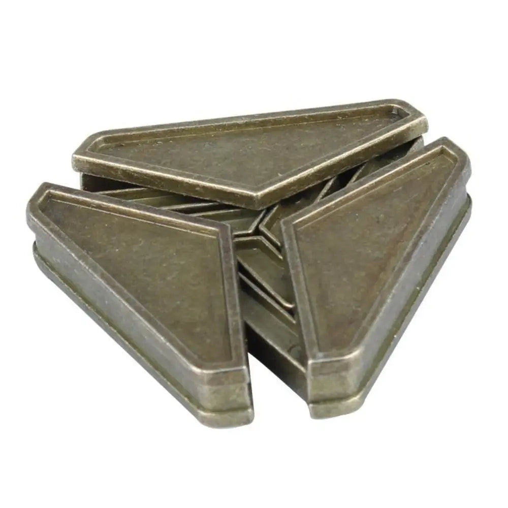 Luban Lock Puzzel - 3D Metaalontwerp Daagt Denkers Uit