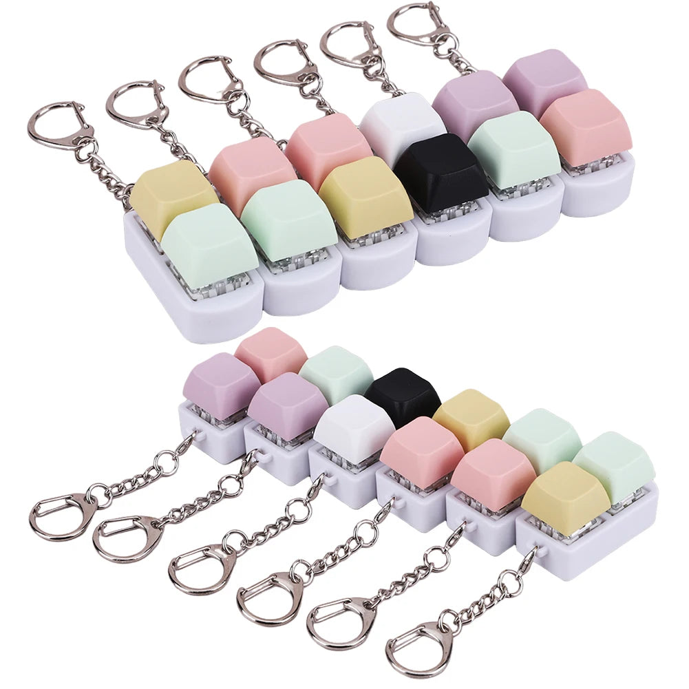 Shunmaii 2-Button Keyboard Fidget Zinc Alloy Limited