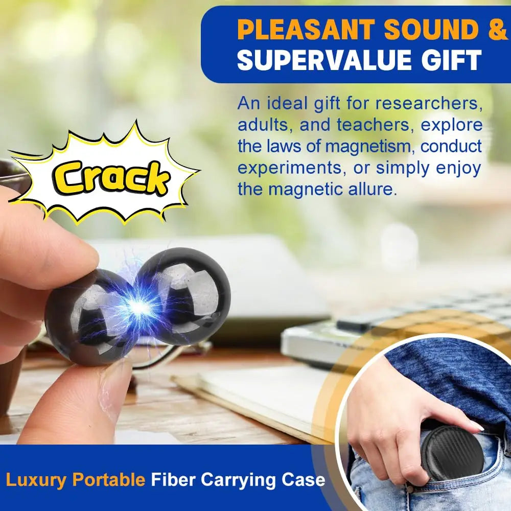 ZenGadget Magnetische Fidgetbal - Stressvermindering en Focus Voor ADHD