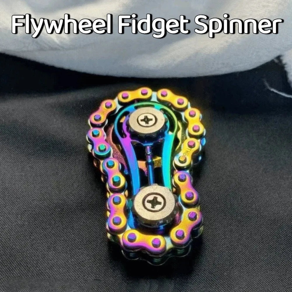 Brandloos Vliegwiel Fidget Spinner - Duurzaam Ontwerp Met DIY Tandwielen