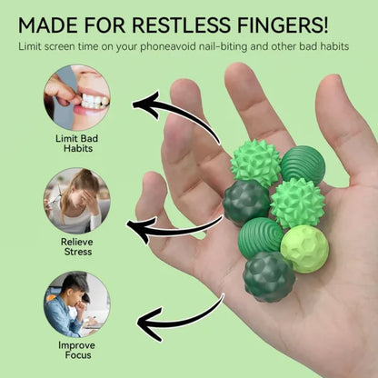 SquishMeez Magnetic Fidget Toy Silicone Set Elite