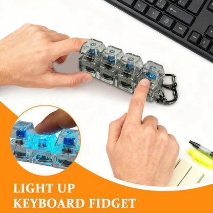 KeyZen Keyboard Clicker Crystal Acrylic Edition
