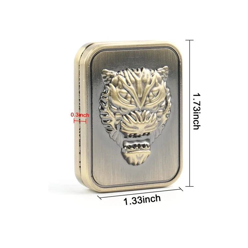 Tiger Head Metal Haptic Slider EDC Elite