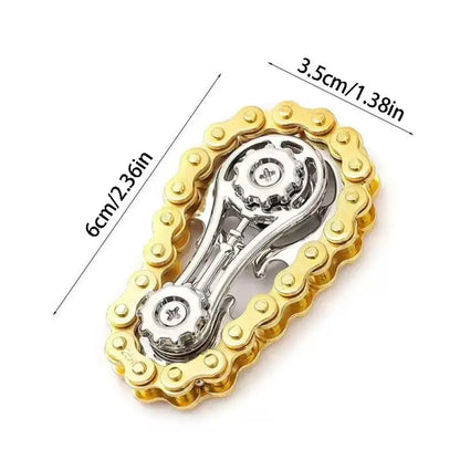 Brandloos Vliegwiel Fidget Spinner - Duurzaam Ontwerp Met DIY Tandwielen