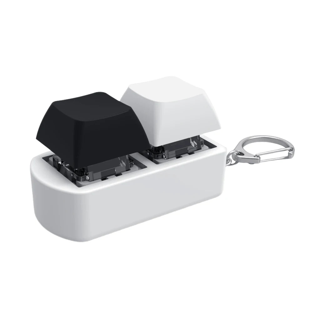 Shunmaii 2-Button Keyboard Fidget Zinc Alloy Limited