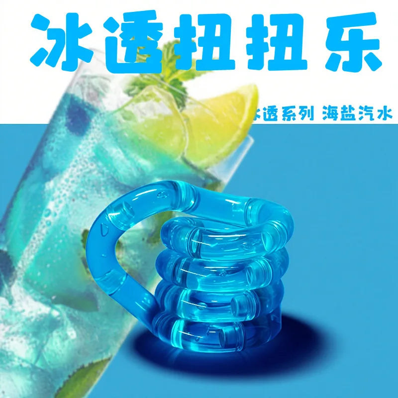 Unknot Tangle Fidget Speelgoed - Temperatuurgevoelige Kleurverandering