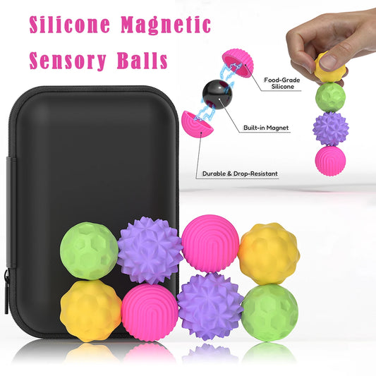 CalmMotion Magnetische Fidget - Vier Sensorische Patronen Voor ADHD En Autisme