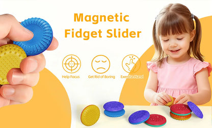 CalmTech Magnetic Fidget Toys Soft Silicone Elite