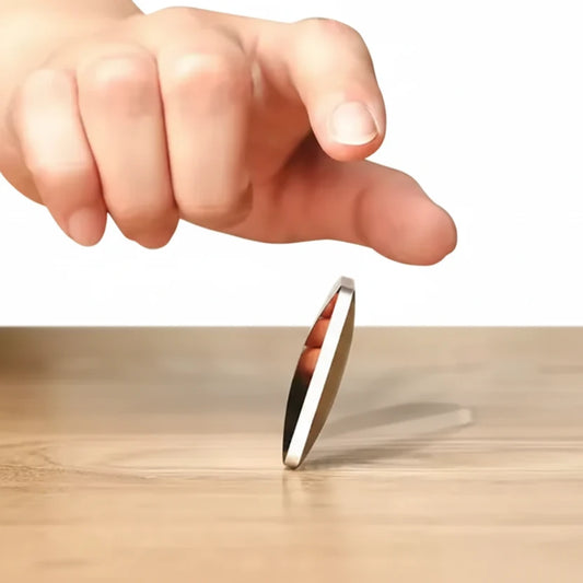 Flipo Flip Fidget Toy - Kantoorvriendelijke Roterende Legering Stressverlichting