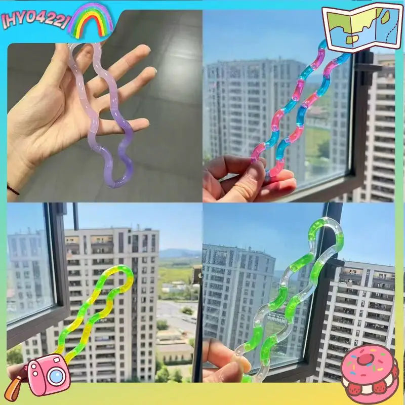Tangle Crystal Collection Fidget Toy Luminous Edition