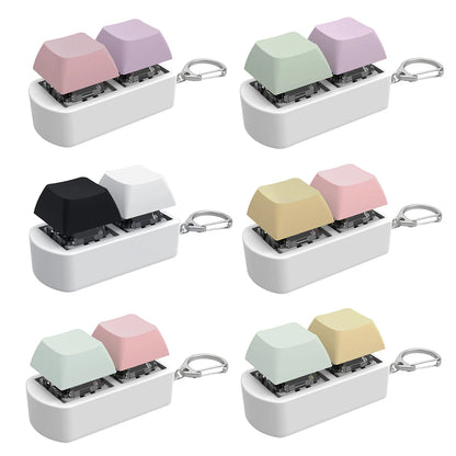 Shunmaii 2-Button Keyboard Fidget Zinc Alloy Limited