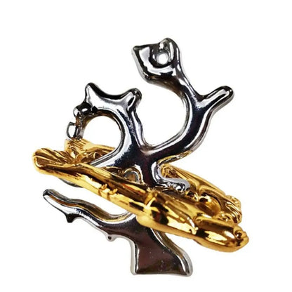 Luban Lock Puzzel - 3D Metaalontwerp Daagt Denkers Uit