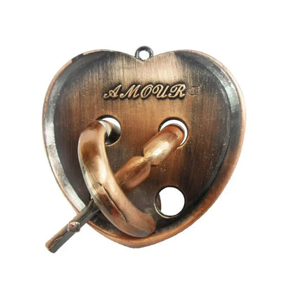 Luban Lock Puzzel - 3D Metaalontwerp Daagt Denkers Uit