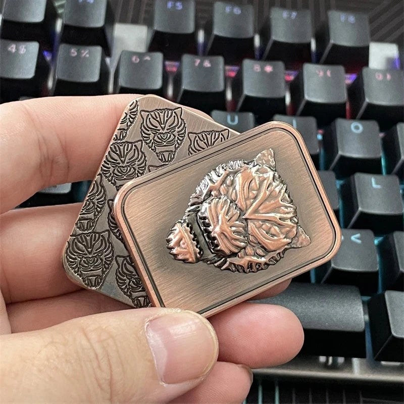 Tiger Head Metal Haptic Slider EDC Elite