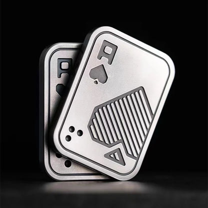 KK AA Fidget Slider - Compacte Metalen Schedel Voor Focus - Fidgetmania