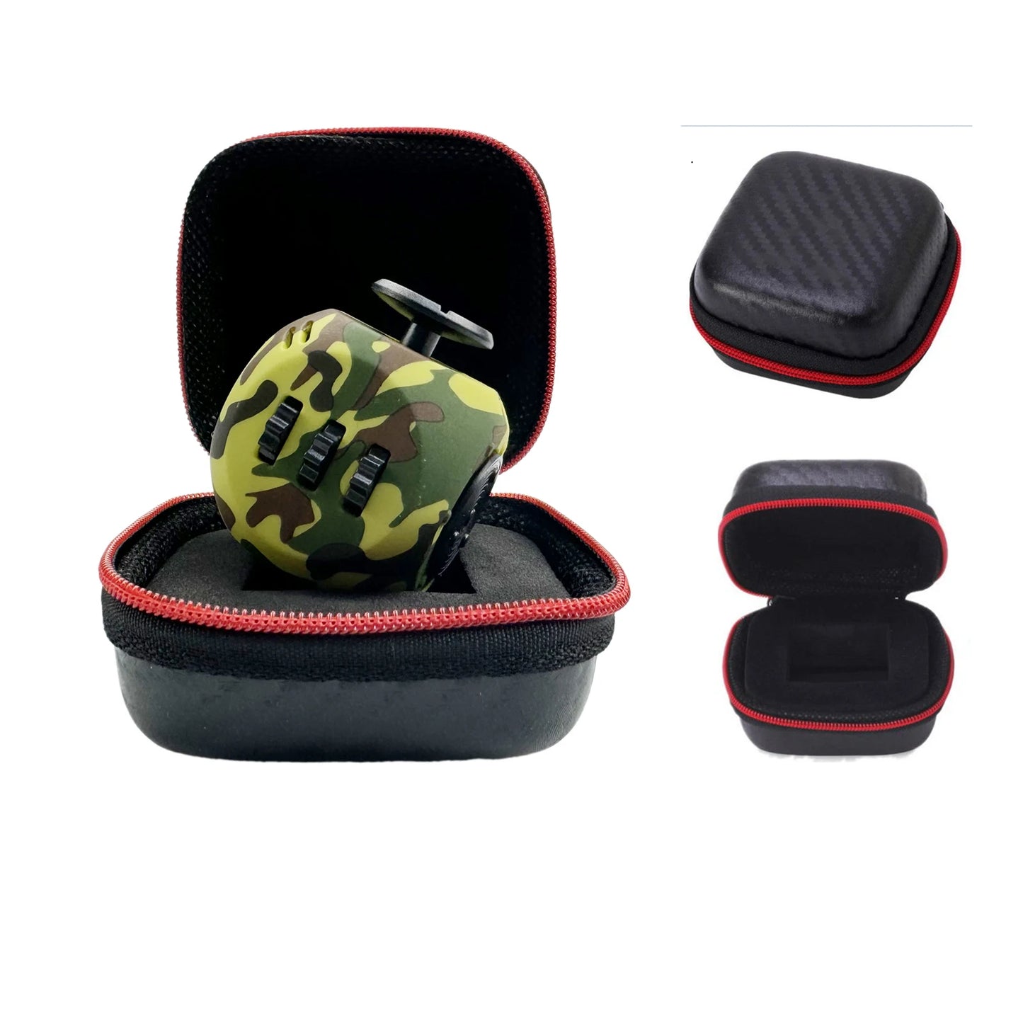 SquishMeez Zeszijdige Fidget Cube Sensorisch Speelgoed - Antistress Focus