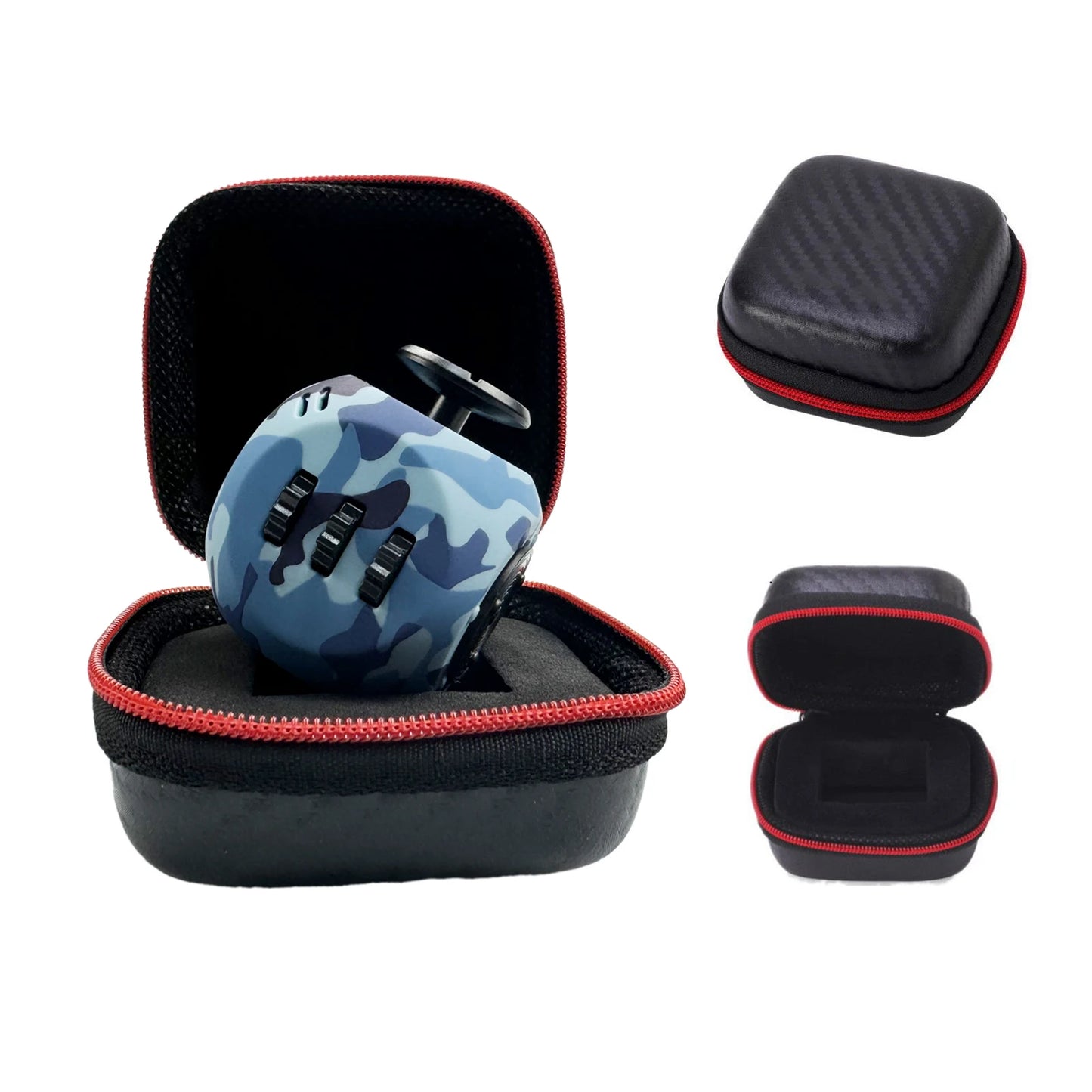 SquishMeez Zeszijdige Fidget Cube Sensorisch Speelgoed - Antistress Focus