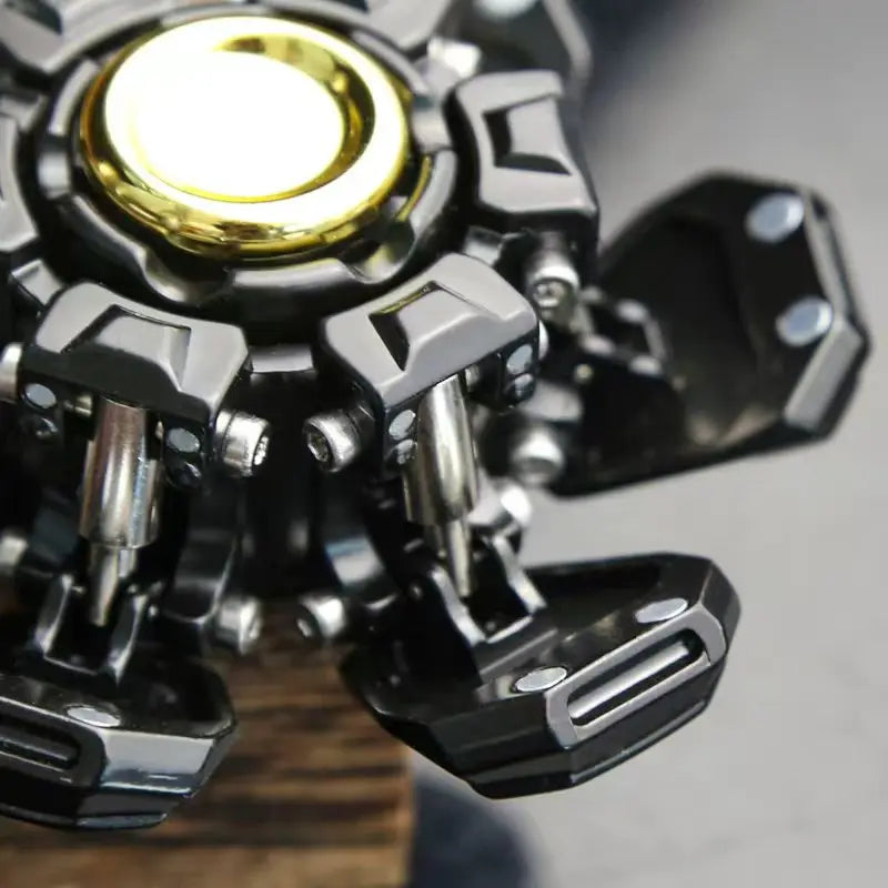 Open Armor Linkage Antiek Ijzer Spinner - Discreet EDC Focus