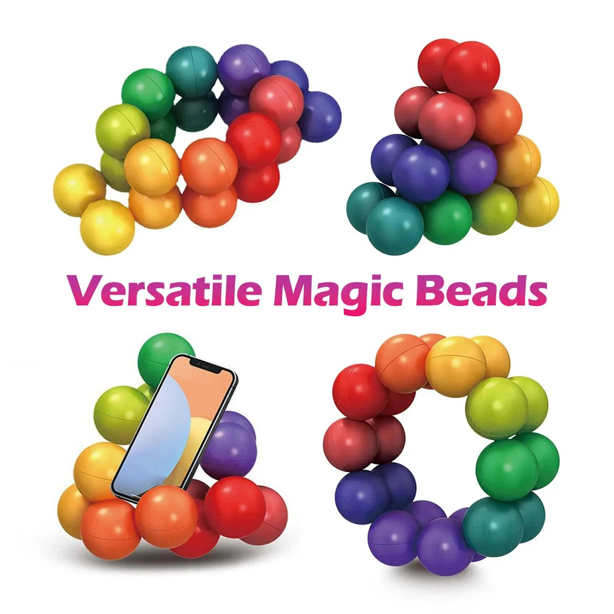 SenseLab Fidget Speelballen - 3D Draaiende Educatieve Stressverlichter