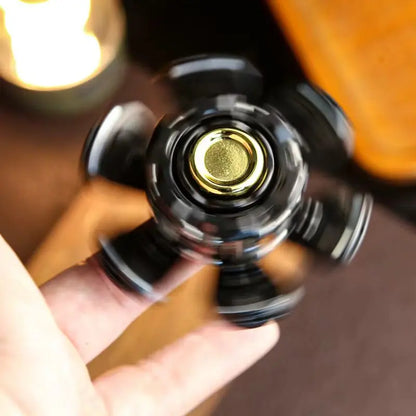 Open Armor Linkage Antiek Ijzer Spinner - Discreet EDC Focus