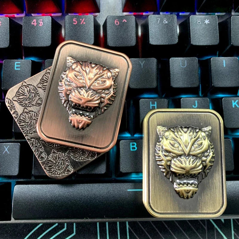 Tiger Head Metal Haptic Slider EDC Elite