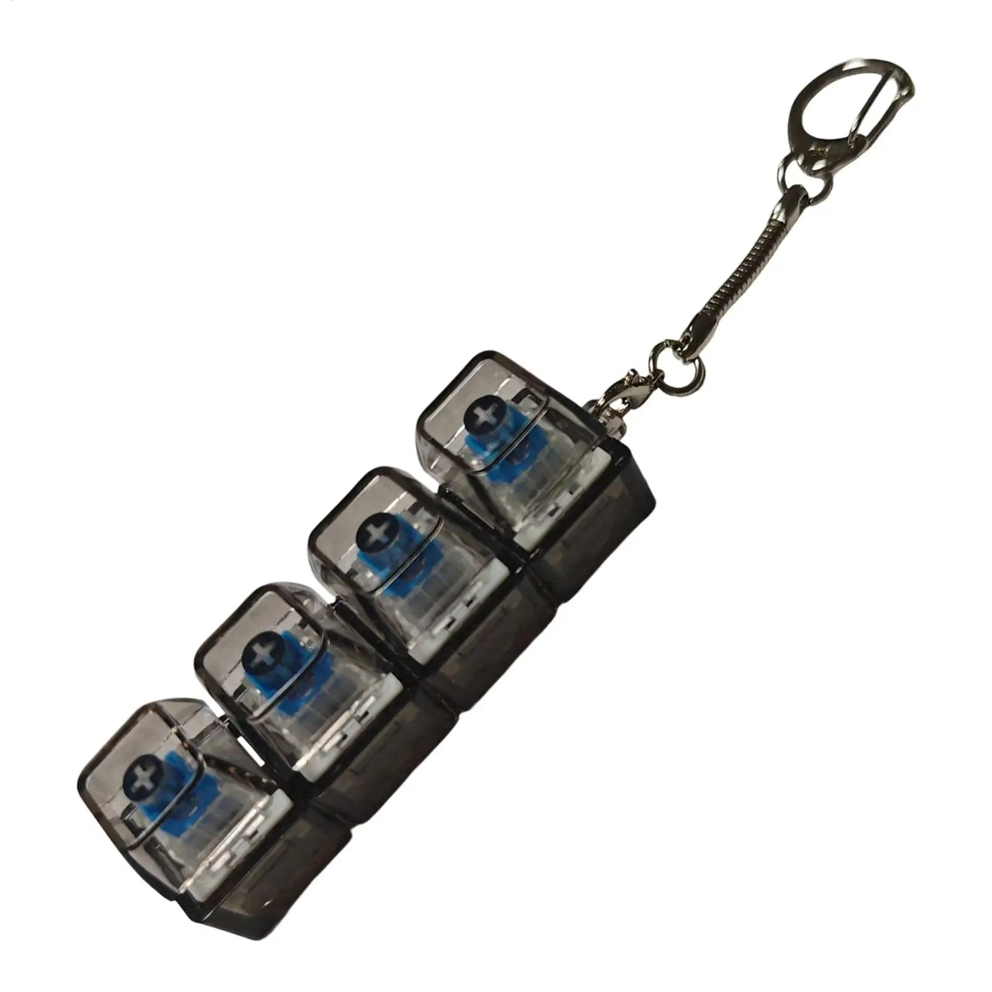 Backlit RGB Fidget Keyboard Keychain Elite Edition