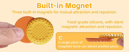 CalmTech Magnetic Fidget Toys Soft Silicone Elite