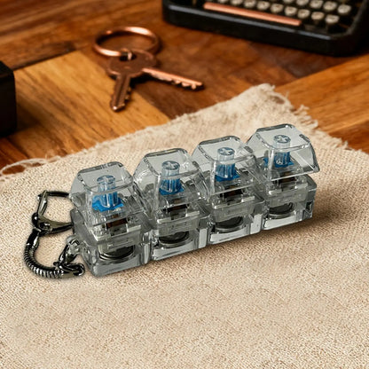 KeyZen Keyboard Clicker Crystal Acrylic Edition