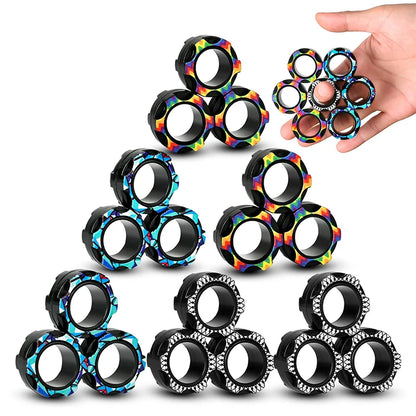 Nova Magnetic Ring Fidget Set Luxe Collection Elite Edition