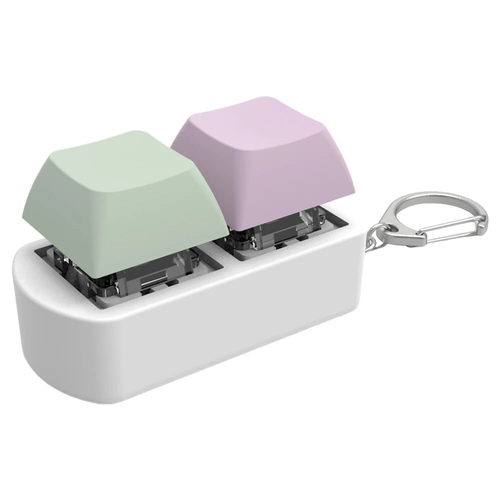 Shunmaii 2-Button Keyboard Fidget Zinc Alloy Limited