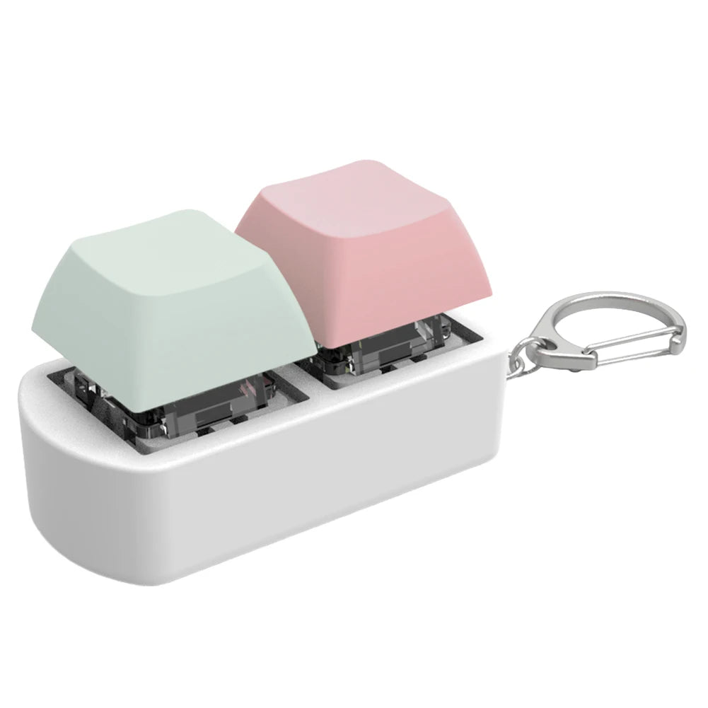 Shunmaii 2-Button Keyboard Fidget Zinc Alloy Limited