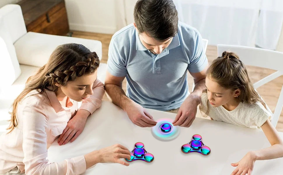 NexSpin Metal Fidget Rotator Electroplated Elite