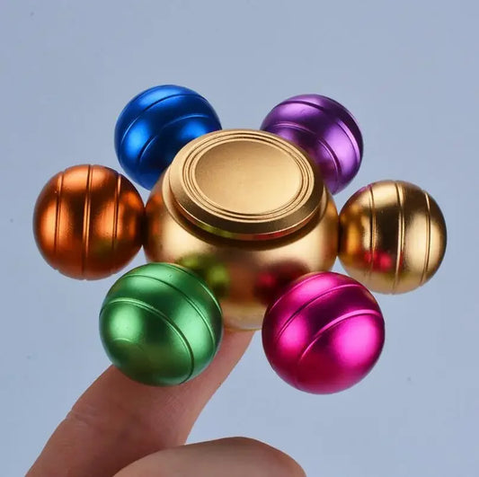 MEADE Metaal Hand Spinner - Stille Stressverlichting Voor Ontspanning