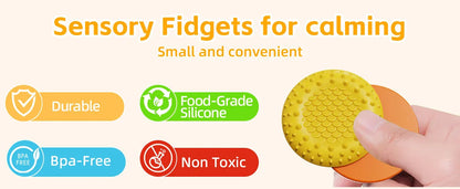 CalmTech Magnetic Fidget Toys Soft Silicone Elite