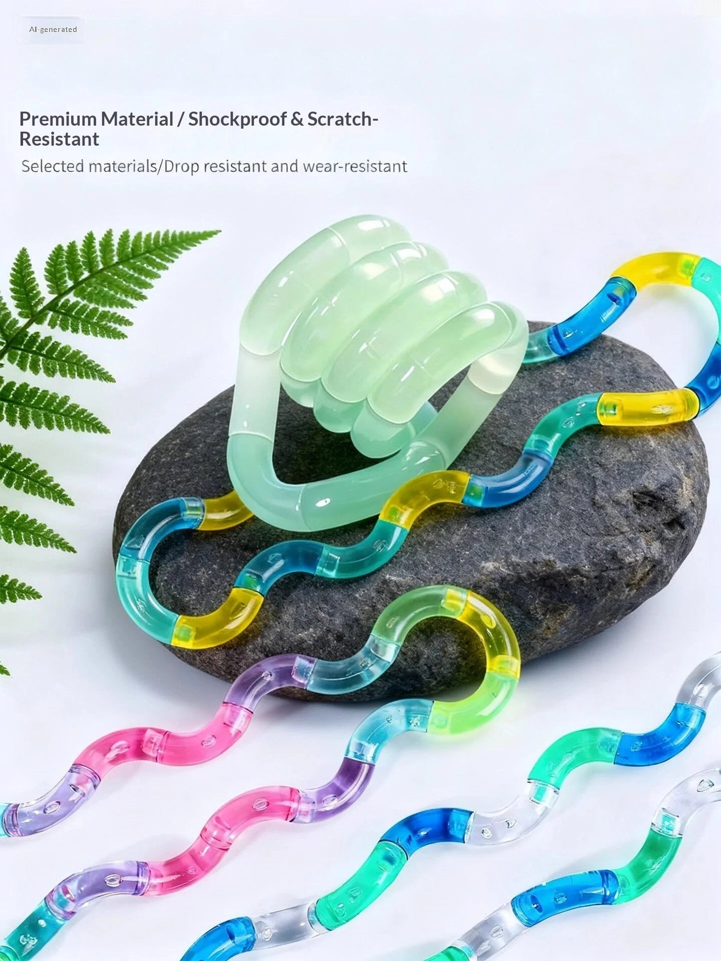 Tangle Crystal Collection Fidget Toy Luminous Edition