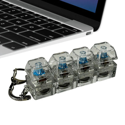 KeyZen Keyboard Clicker Crystal Acrylic Edition