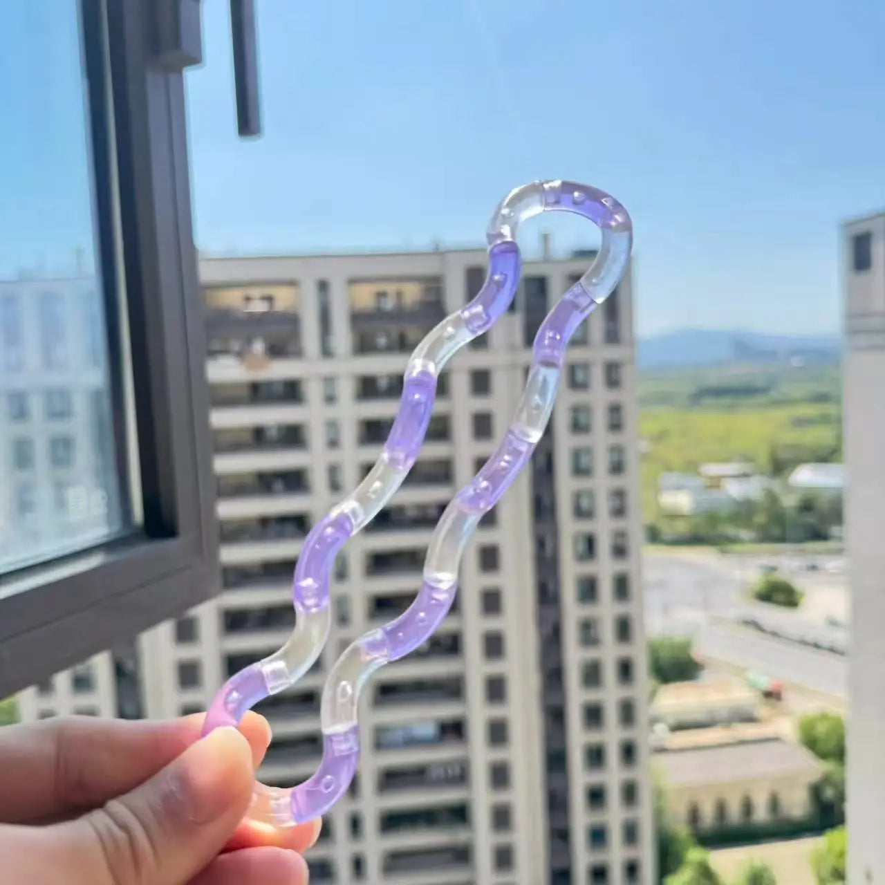 Tangle Crystal Collection Fidget Toy Luminous Edition