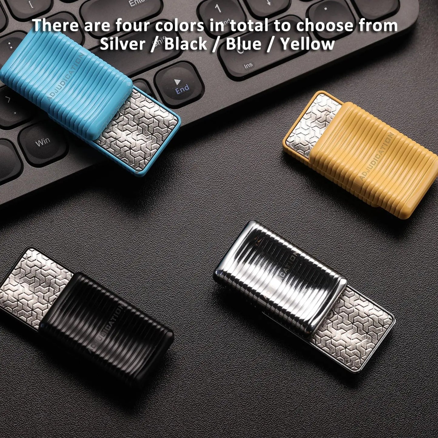 YuHaoHui Metal Fidget Slider Tuning Fork Elite