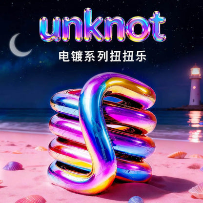 Unknot Tangle Fidget Speelgoed - Temperatuurgevoelige Kleurverandering